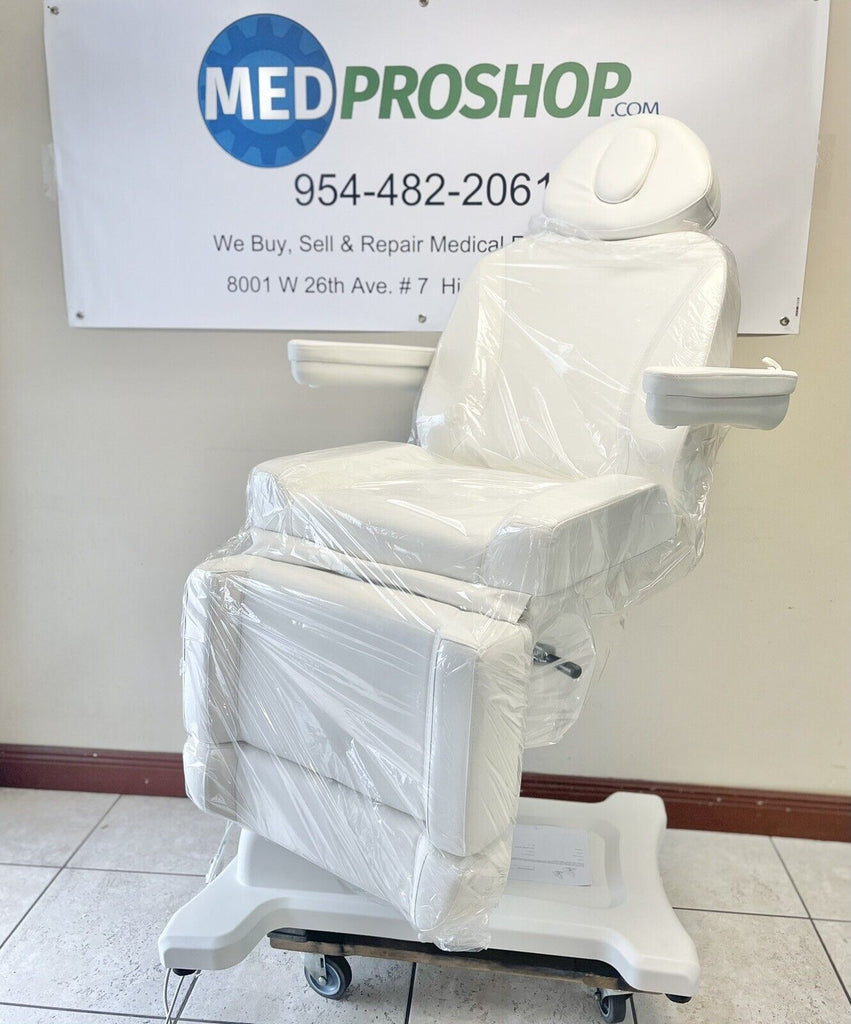 Med Spa Chair MPS 3000 Power Procedure Table - White - MedProShop