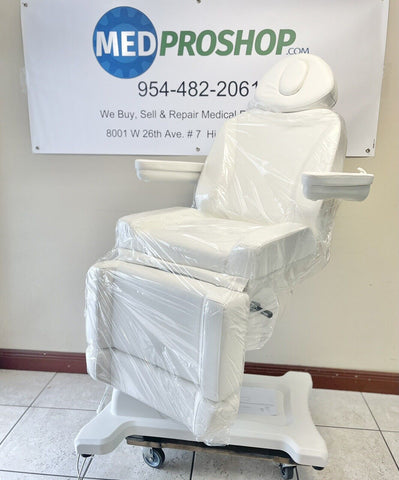 Med Spa Chair MPS 3000 Power Procedure Table - White - MedProShop