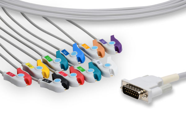 Mortara > Burdick Compatible Direct-Connect EKG Cable - MedProShop