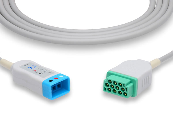 Datex Ohmeda Compatible ECG Trunk Cable 3 Leads - MedProShop