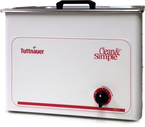 Tuttnauer Clean and Simple Ultrasonic Cleaner 3 Gallon with Basket CSU3BK - MedProShop