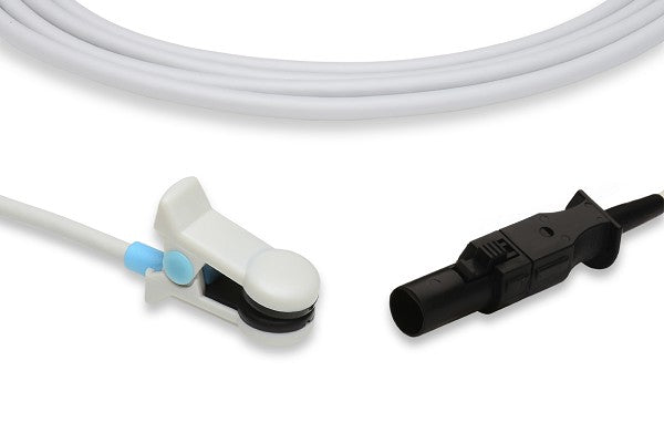 Datex Ohmeda Compatible Direct-Connect SpO2 Sensor Adult Ear Clip - MedProShop