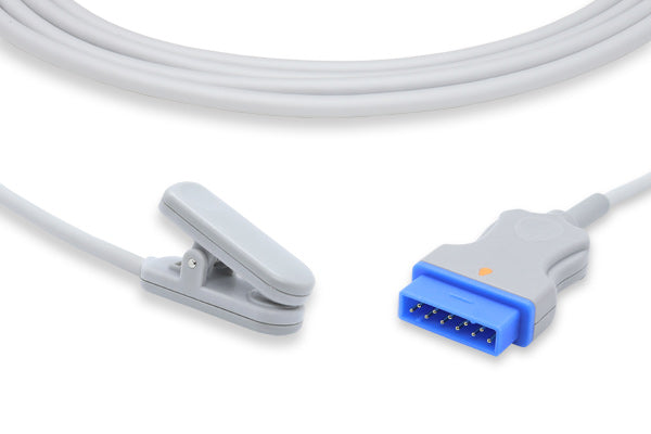 Datex Ohmeda Compatible Direct-Connect SpO2 Sensor Adult Ear Clip - MedProShop