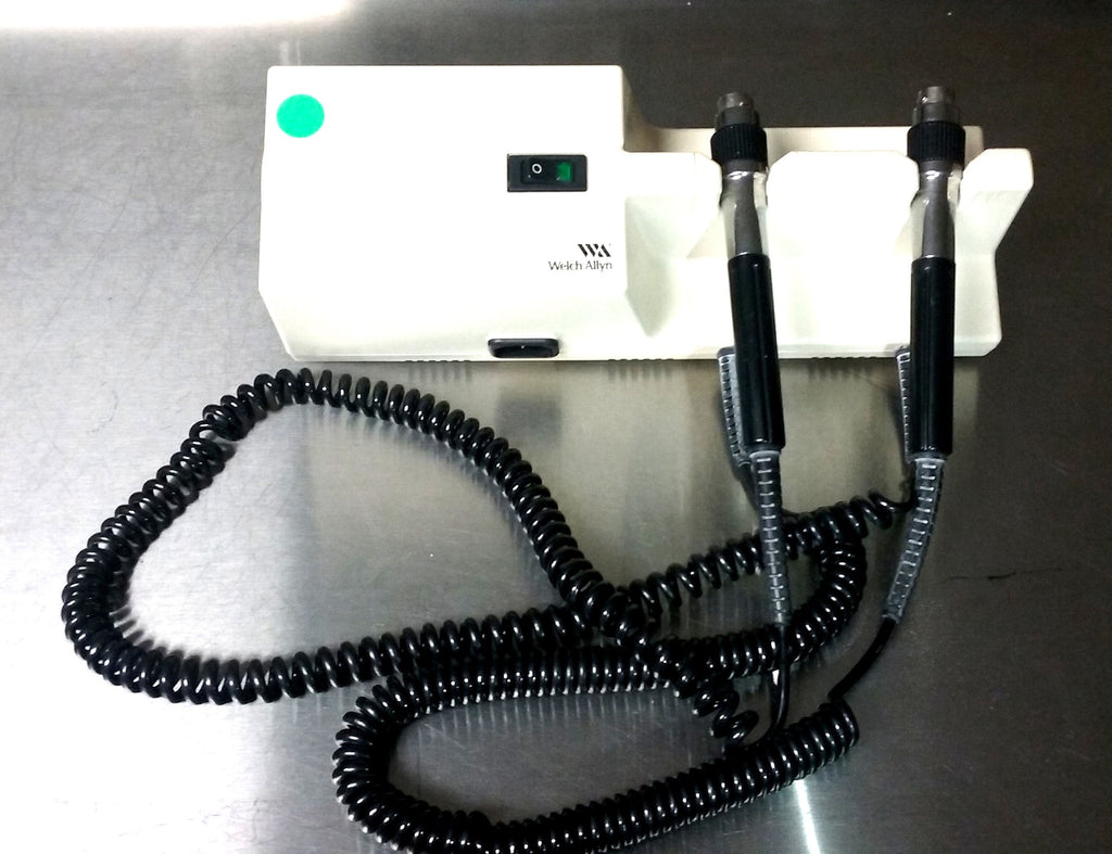 Welch Allyn 767 Otoscope/Opthalmoscope Diagnostic Set- No heads - MEDPROSHOP 