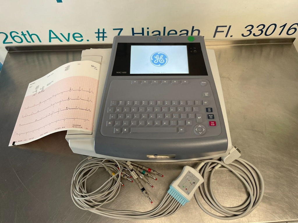 GE MAC 1600 Resting ECG System - MedProShop